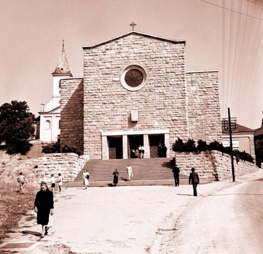 Bazilika sv. Antuna Padovanskog 1950. godine